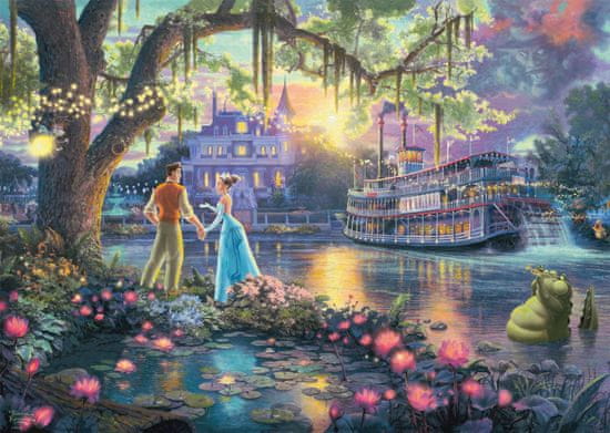 Schmidt Puzzle Princesa in žabec 1000 kosov