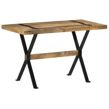 Vidaxl Jedilna miza 120x60x76 cm robusten mangov les
