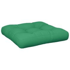 Vidaxl Blazina za kavč iz palet zelena 60x60x12 cm
