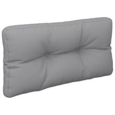 Vidaxl Blazina za kavč iz palet siva 80x40x12 cm