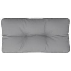 Vidaxl Blazina za kavč iz palet siva 80x40x12 cm