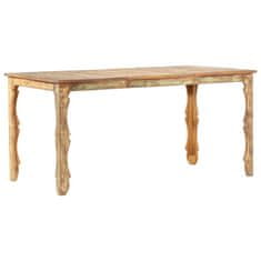 Vidaxl Jedilna miza 160x80x76 cm trden predelan les