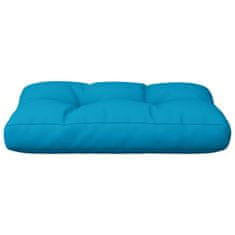 Vidaxl Blazina za kavč iz palet svetlo modra 50x40x12 cm