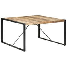Vidaxl Jedilna miza 140x140x75 cm robusten mangov les