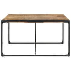 Vidaxl Jedilna miza 140x140x75 cm robusten mangov les