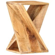 Vidaxl Stranska mizica 35x35x55 cm trden mangov les