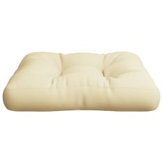 Vidaxl Blazina za kavč iz palet krem 50x50x12 cm