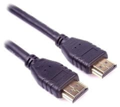 PremiumCord HDMI 2.1 High Speed + Ethernet kabel/ 8K@60Hz / pozlačeni konektorji/ 5m/ črna