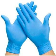 slomart vinilne rokavice za enkratno uporabo m modra vinil