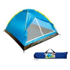 slomart šotor za kampiranje dome colorbaby modra 120 x 200 x 100 cm