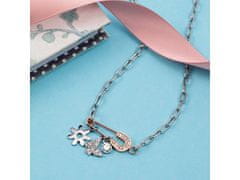 La Petite Story Moderna jeklena ogrlica z obeski Friendship LPS10ASE01