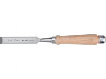 Extol Premium Dleto s kvalitetno bukvijo ročaji, 20mm, dolžina 280mm, CrV