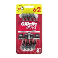 Gillette Britvice za enkratno uporabo Blue3 Plus 6+2 kos