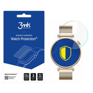 shumee Zaščita za uro Huawei Watch GT 4 41 mm - 3mk, fleksibilno steklo