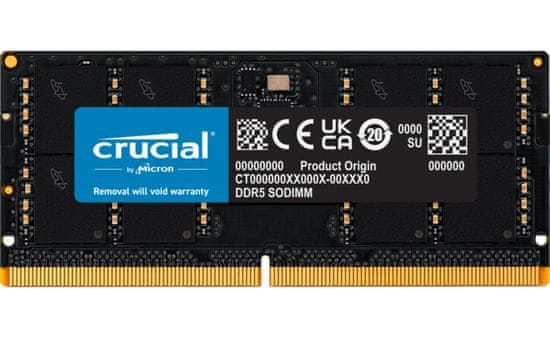 Crucial 16GB DDR5-5600 SODIMM CL46, 1.1V