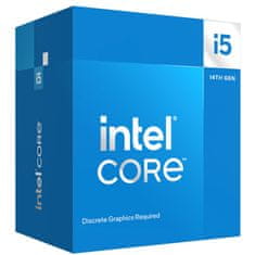 Intel Core i5-14500 procesor, LGA1700, 14 jedrni, do 5,0 GHz, UHD770 (BX8071514500)