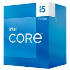 Core i5-14400 procesor, LGA1700, 10 jedrni, do 4,7 GHz, UHD730 (BX8071514400)