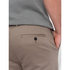 OMBRE Klasične moške hlače chino V1 OM-PACP-0190 pepel MDN124476 L