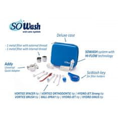 SoWash  SoWash ustna prha DELUXE - komplet 7ih nastavkov za čiščenje zob