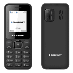 Blaupunkt V18 mobilni telefon, črn