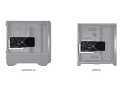 Lian Li Nosilec grafične kartice, vertikalni, univerzalen, PCIe 4.0, črna