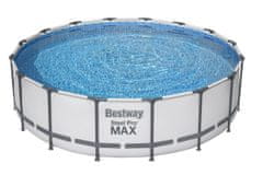 Bestway Montažni bazen Steel Pro MAX | 488 x 122 cm s kartušno filtrsko črpalko