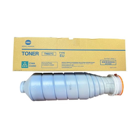 Konica Minolta TN-627C (ACVV450) moder originalen toner