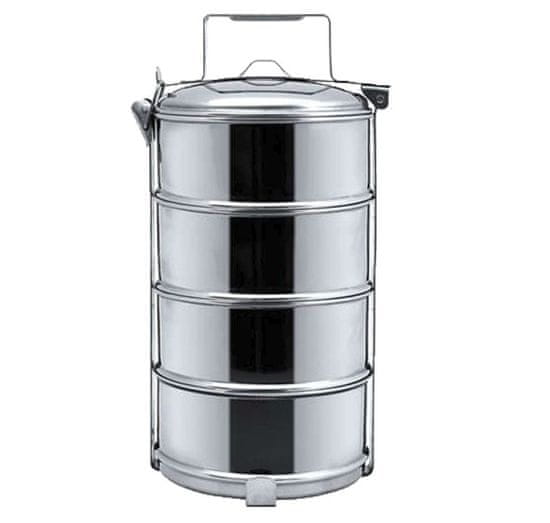 Home Point Posoda iz nerjavečega jekla 4x1,2L ¤16cm
