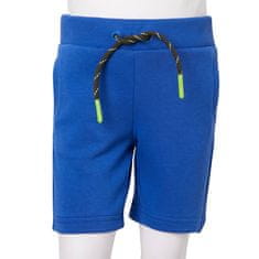 shumee Otroške kratke hlače z vrvico modre 104
