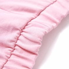 Vidaxl Otroške kratke hlače z obrobo roza 116