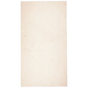 Vidaxl Preproga HUARTE kratka vlakna mehka in pralna bež 60x110 cm