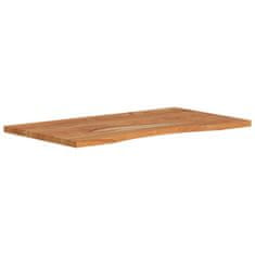 Vidaxl Mizna plošča 90x50x2,5 cm pravokotna trden akacijev les