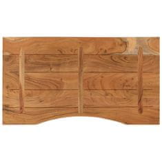 Vidaxl Mizna plošča 90x50x2,5 cm pravokotna trden akacijev les