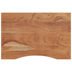 Vidaxl Mizna plošča 80x60x2,5 cm pravokotna trden akacijev les