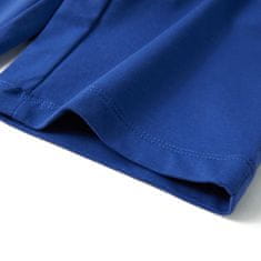 Greatstore Otroške hlače s širokimi hlačnicami kobaltno modre 128