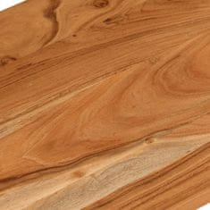 shumee Mizna plošča 110x80x2,5 cm pravokotna trden akacijev les