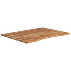 Vidaxl Mizna plošča 100x80x2,5 cm pravokotna trden akacijev les
