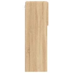 Vidaxl TV omarica z LED lučmi sonoma hrast 40,5x30x90 cm