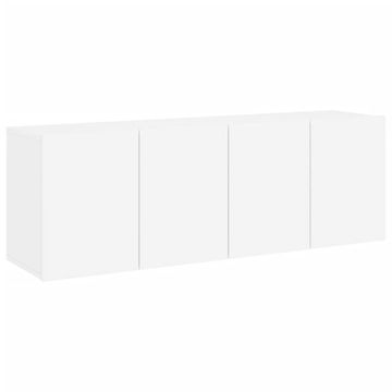 Vidaxl Stenske TV omarice 2 kosa bela 60x30x41 cm