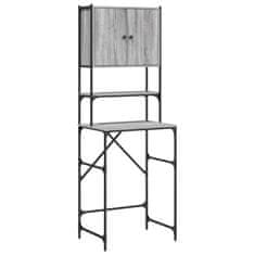 Vidaxl Omara za pralni stroj siva sonoma 68x48,5x194 cm