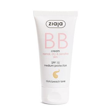 Ziaja BB krema za normalno, suho in občutljivo kožo SPF 15 Dark/Peach Tone (BB Cream) 50 ml
