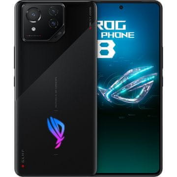 ASUS ROG Phone 8 pametni telefon, 17,2 cm, FHD+, 12 GB/256 GB, črn
