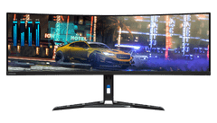 Lenovo Legion R45w-30 ukrivljen monitor, 113cm (44,5), VA, 5120x1440, FreeSync Premium Pro, 165Hz, 1ms (67B1GAC3EU)