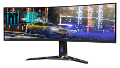 Lenovo Legion R45w-30 ukrivljen monitor, 113cm (44,5), VA, 5120x1440, FreeSync Premium Pro, 165Hz, 1ms (67B1GAC3EU)