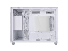 ASUS Prime AP201 računalniško ohišje, Micro-ATX, kaljeno steklo, belo (90DC00G3-B39010)