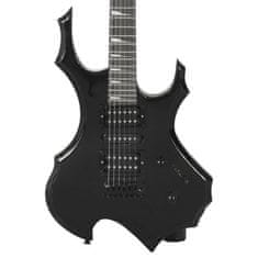 Vidaxl Električna kitara za začetnike s torbo črna 4/4 39"