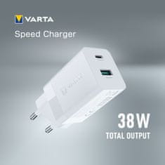 Varta Speed Charger hišni polnilec, 38 W (57955101111)