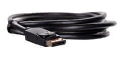 SAVIO savio cl-136 displayport kabel 2 m črn