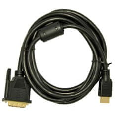 Akyga akyga ak-av-11 video kabelski adapter 1,8 m hdmi tip a (standard) dvi-d črn