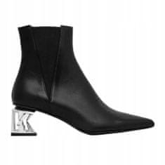 Karl Lagerfeld Škornji črna 37 EU K-blok Ankle